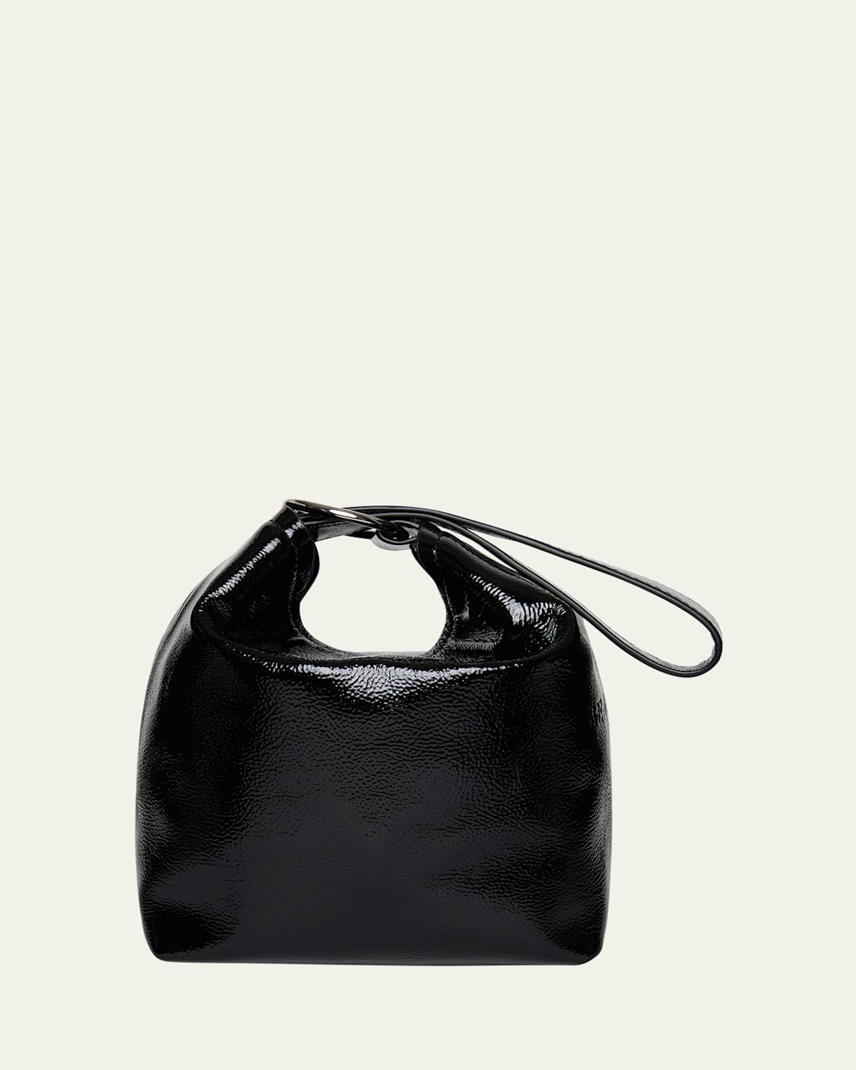 The Afterparty Patent Leather Top-Handle Bag