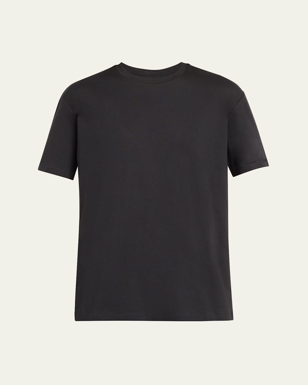 Skims Relaxed Tees Oversized Long T-shirt In Onyx