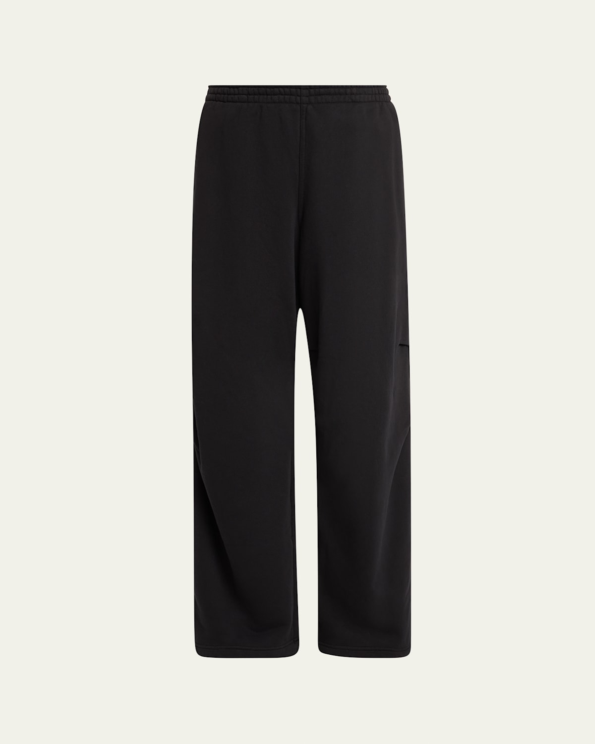 Skims Lofty Fleece Boxer Sweatpants In Washed Onyx