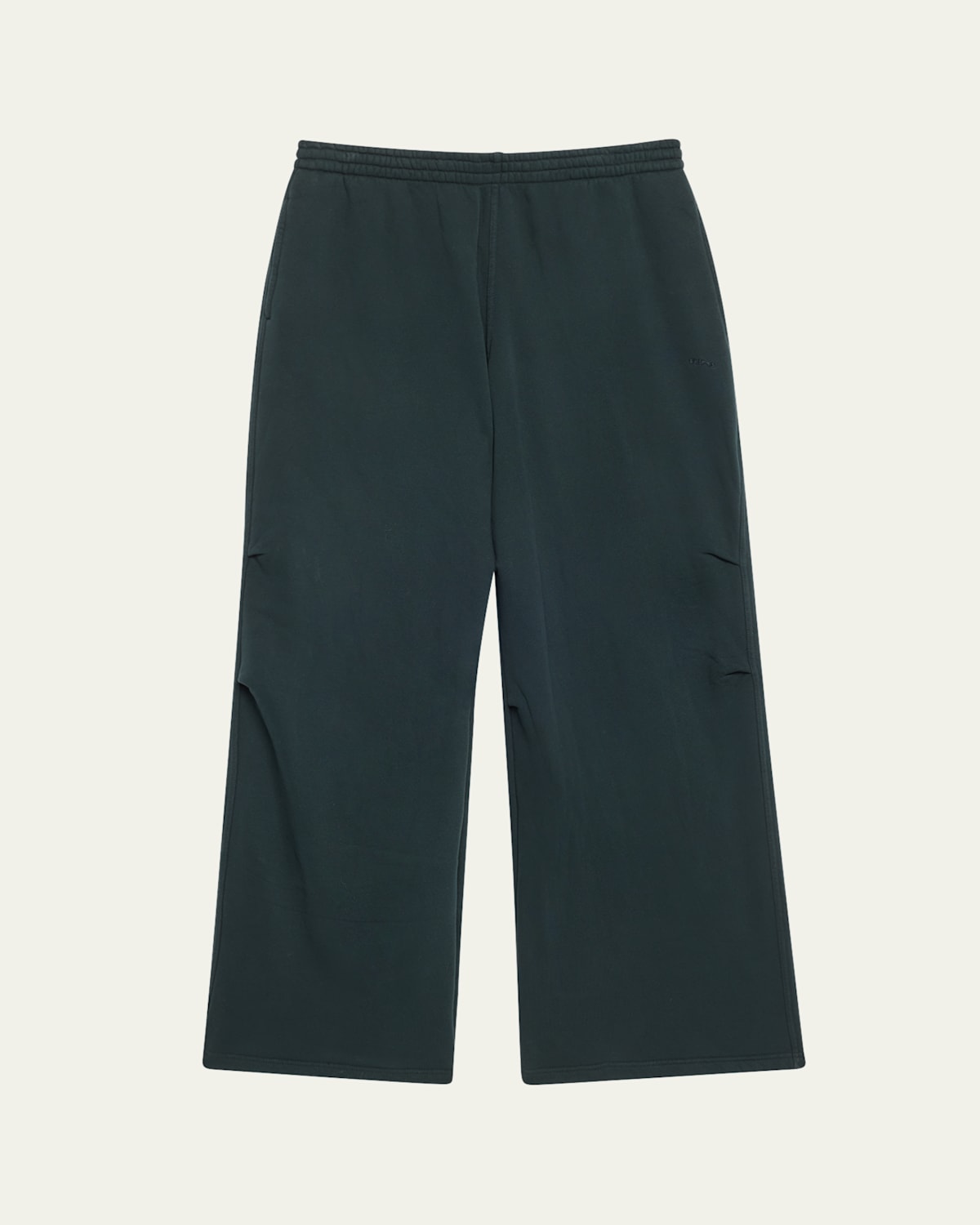 Skims Lofty Fleece Boxer Sweatpants In Cypress