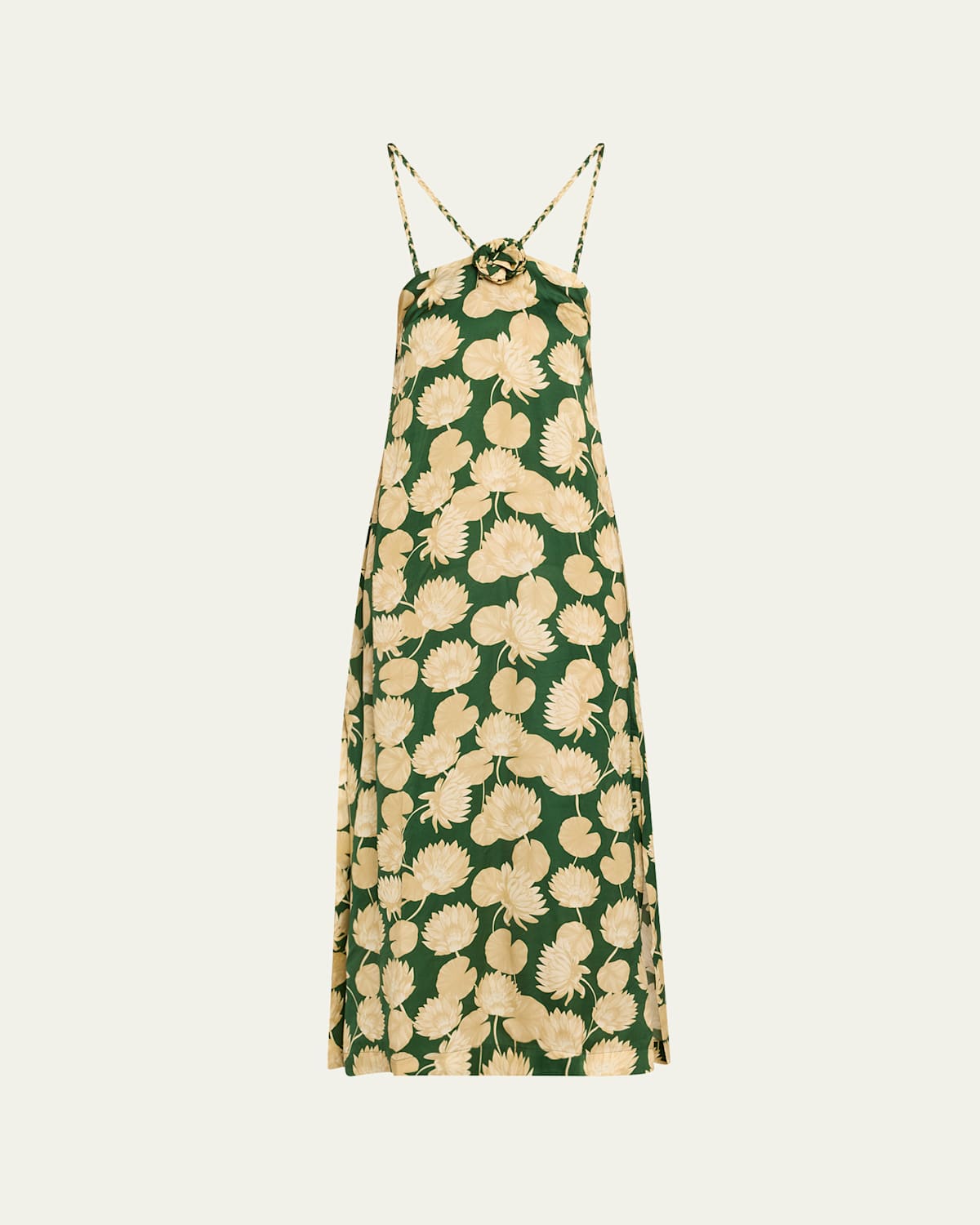 Rosette Maxi Dress