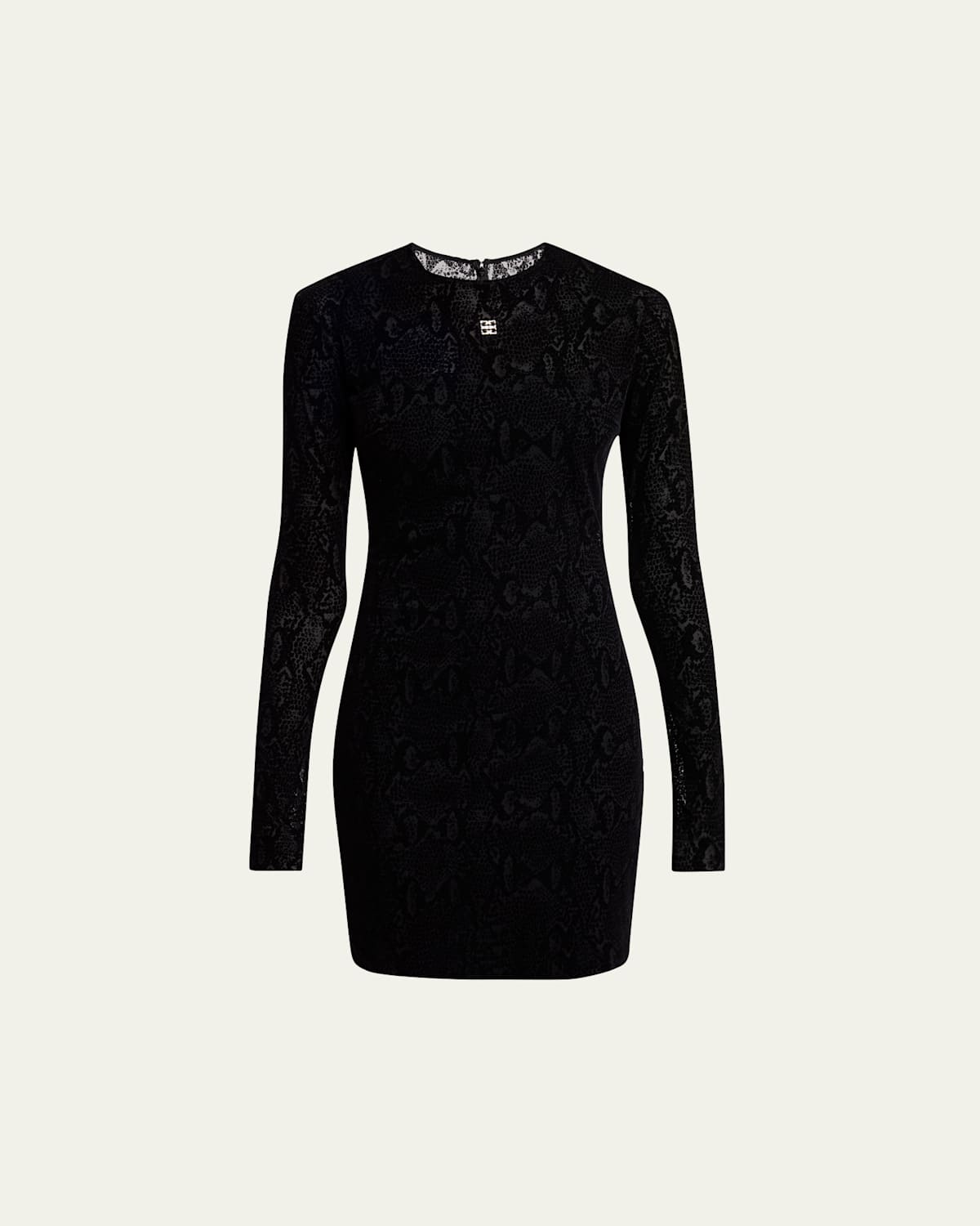 Givenchy Dress Woman In Black Polyamide In Black