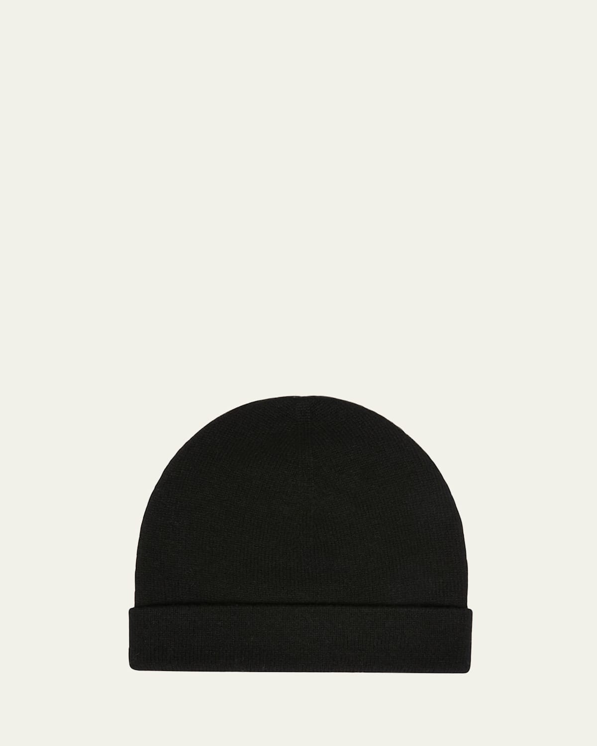 Max Mara Helmet Cashmere Beanie In Black