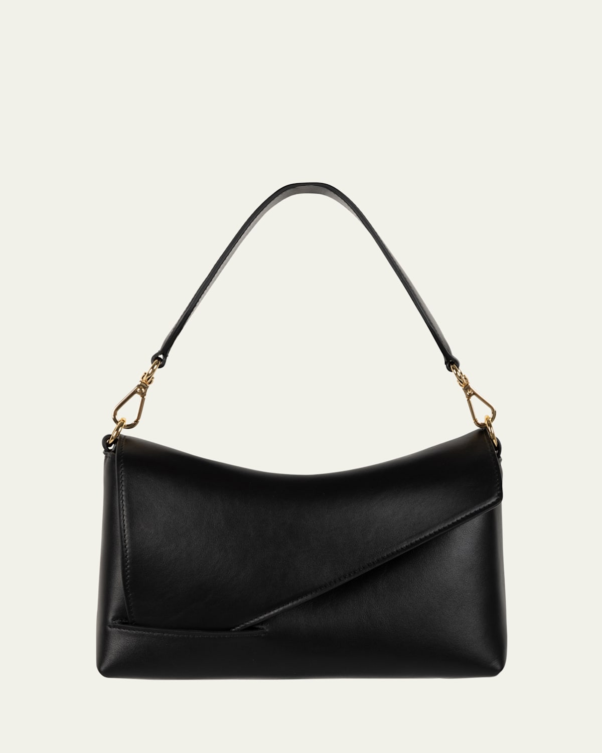 Wandler Oscar Flap Leather Shoulder Bag