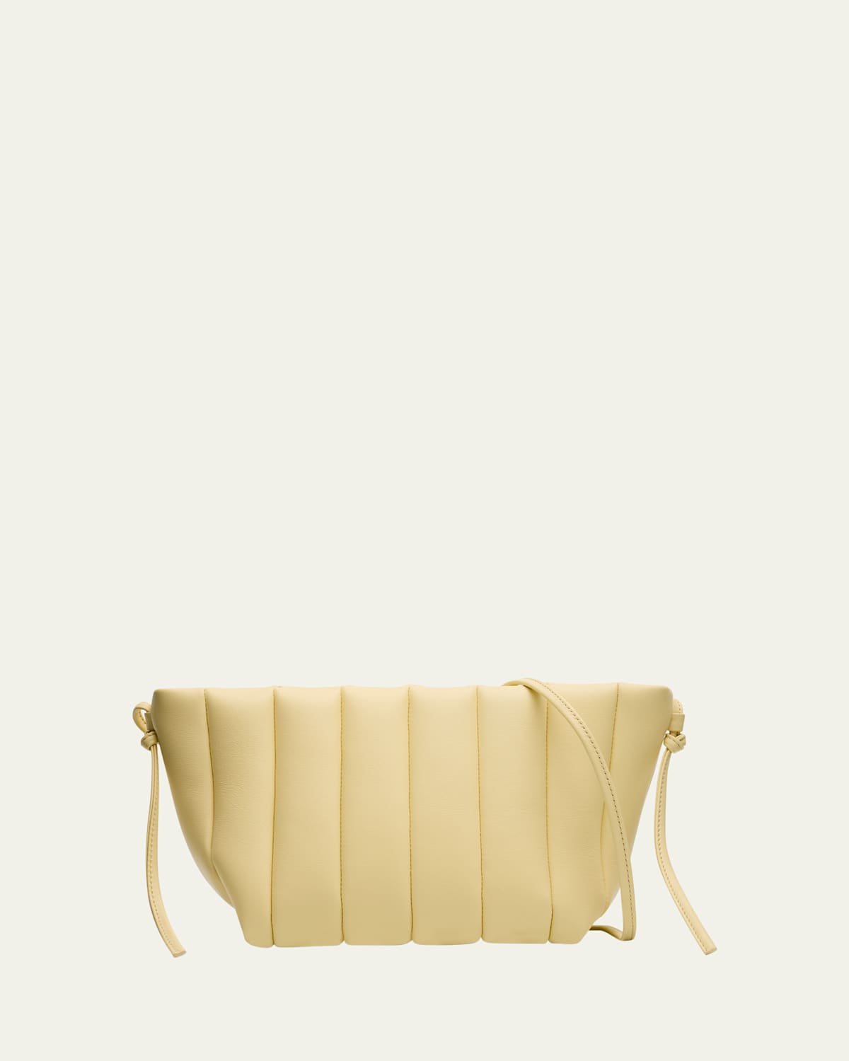 Boulevard Padded Leather Crossbody Bag