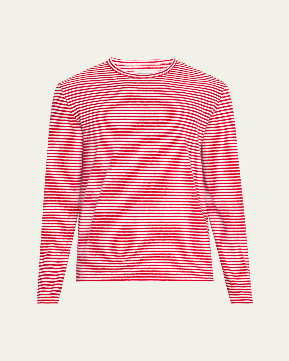 OFFICINE GENERALE MEN'S SAILOR STRIPED JERSEY T-SHIRT 