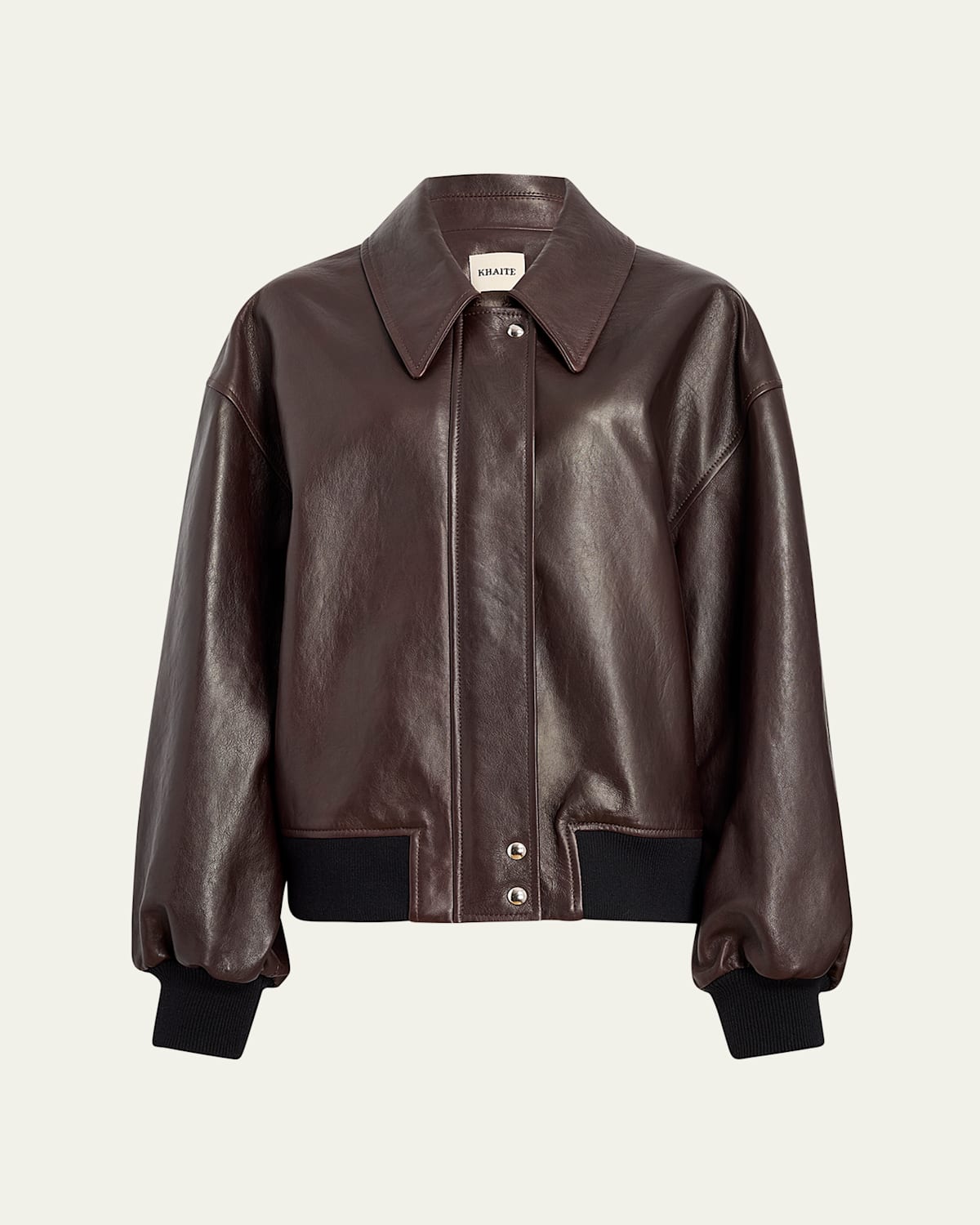 Shelman Leather Bomber Jacket
