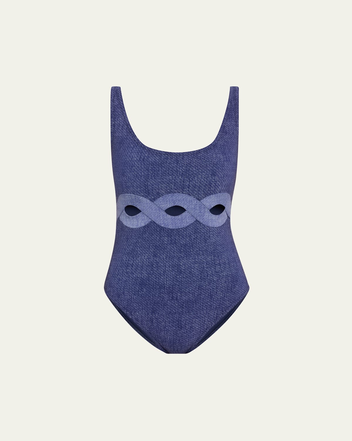 Aelin Scoop-Neck One-Piece Swimsuit