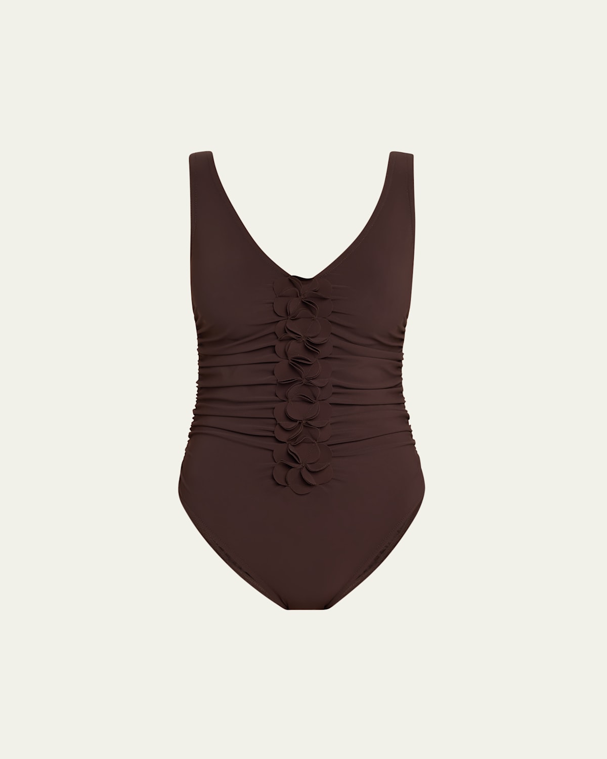 Tess V-Neck One-Piece Swimsuit