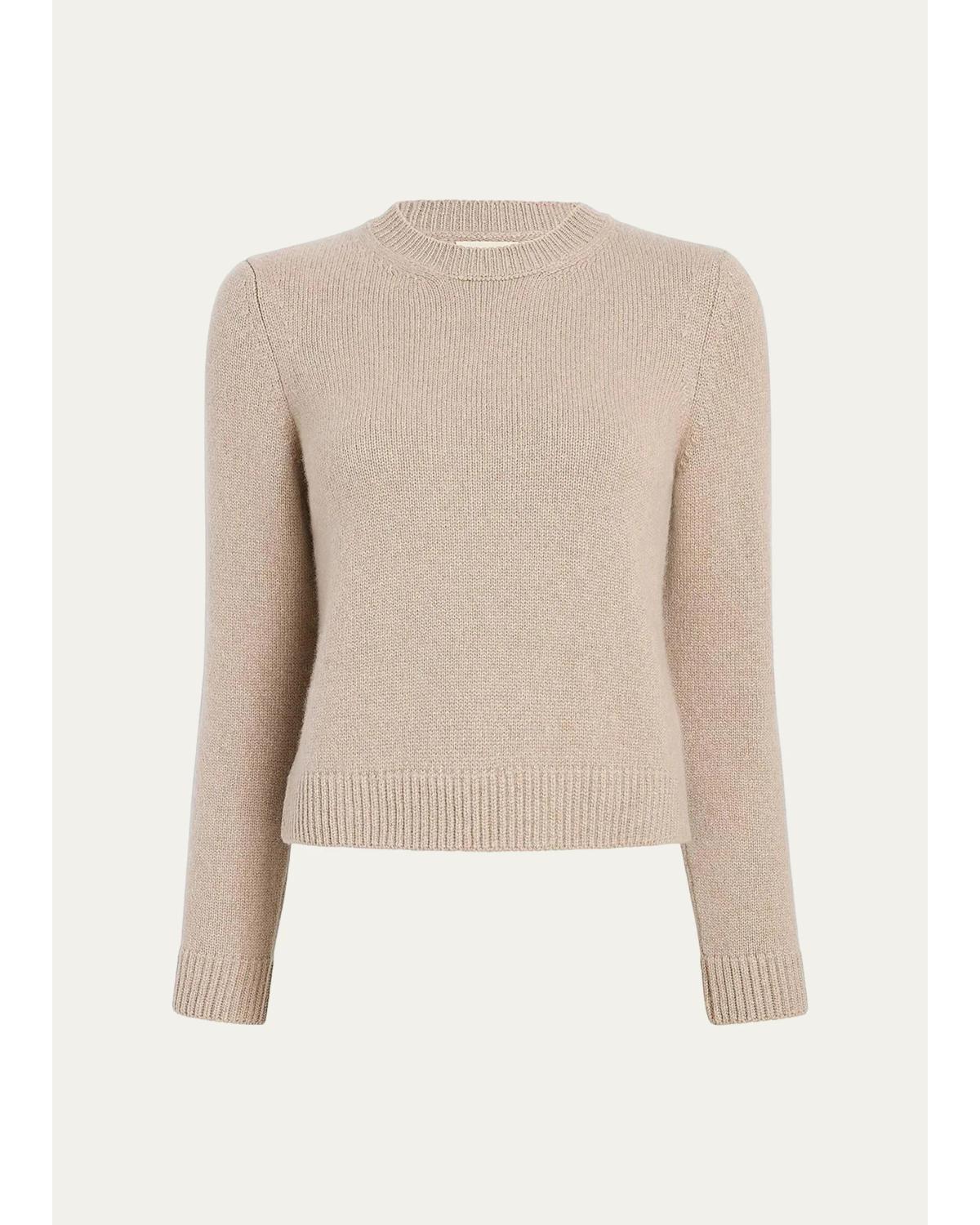 Leta Cashmere Crewneck Sweater