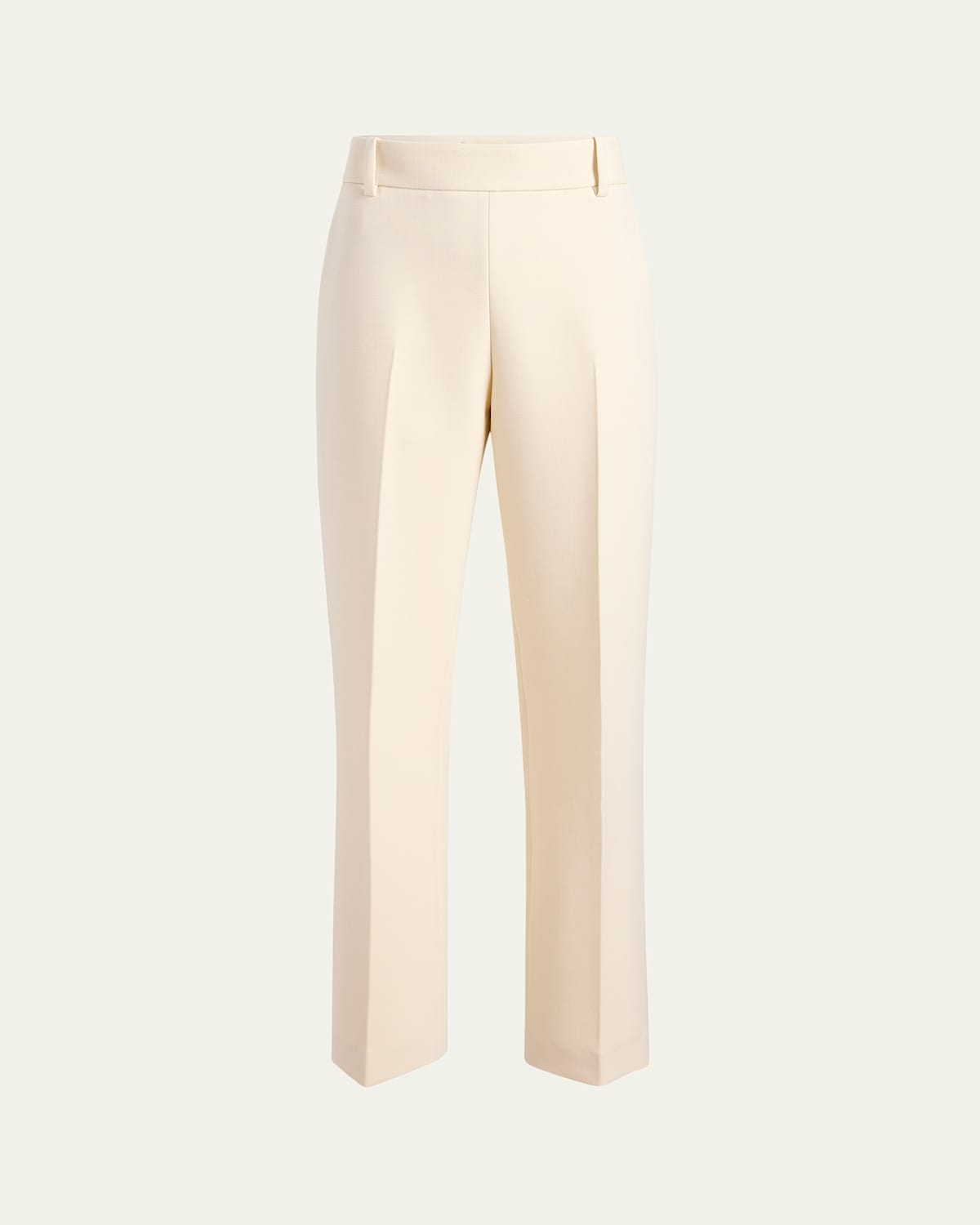 Cambie Straight-Leg Crepe Pants