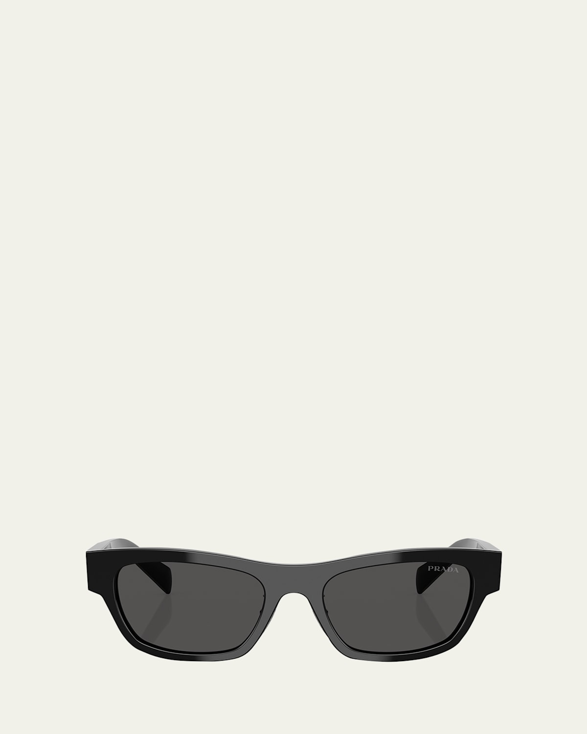Prada Pr B09sf Butterfly Sunglasses In Black
