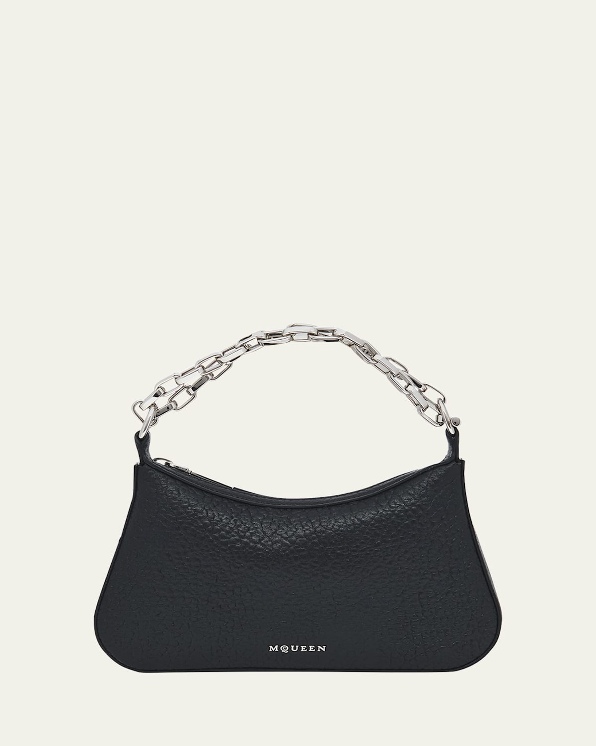 Alexander Mcqueen T-bar Sling Pouch In Black