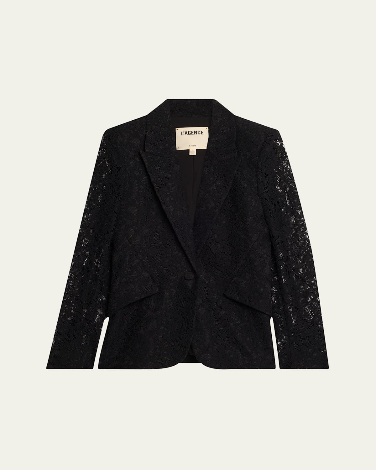Chamberlain Floral Lace Blazer