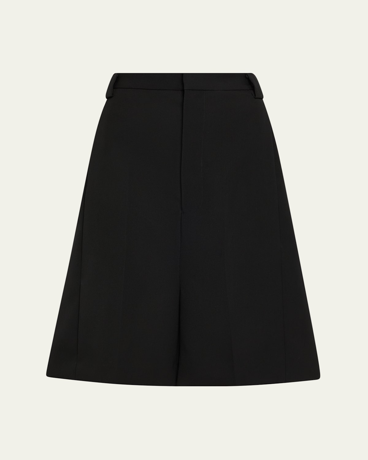 Valentine A-Line Wool Shorts