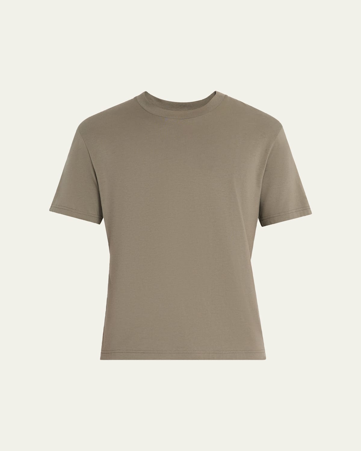 Frame Men's Light Cotton T-shirt In Smoky Gree