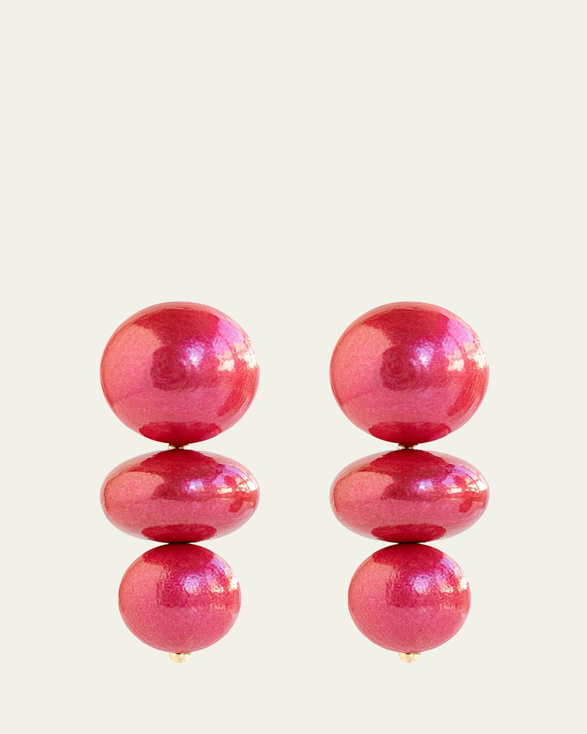 Nola Coral Sunset Earrings