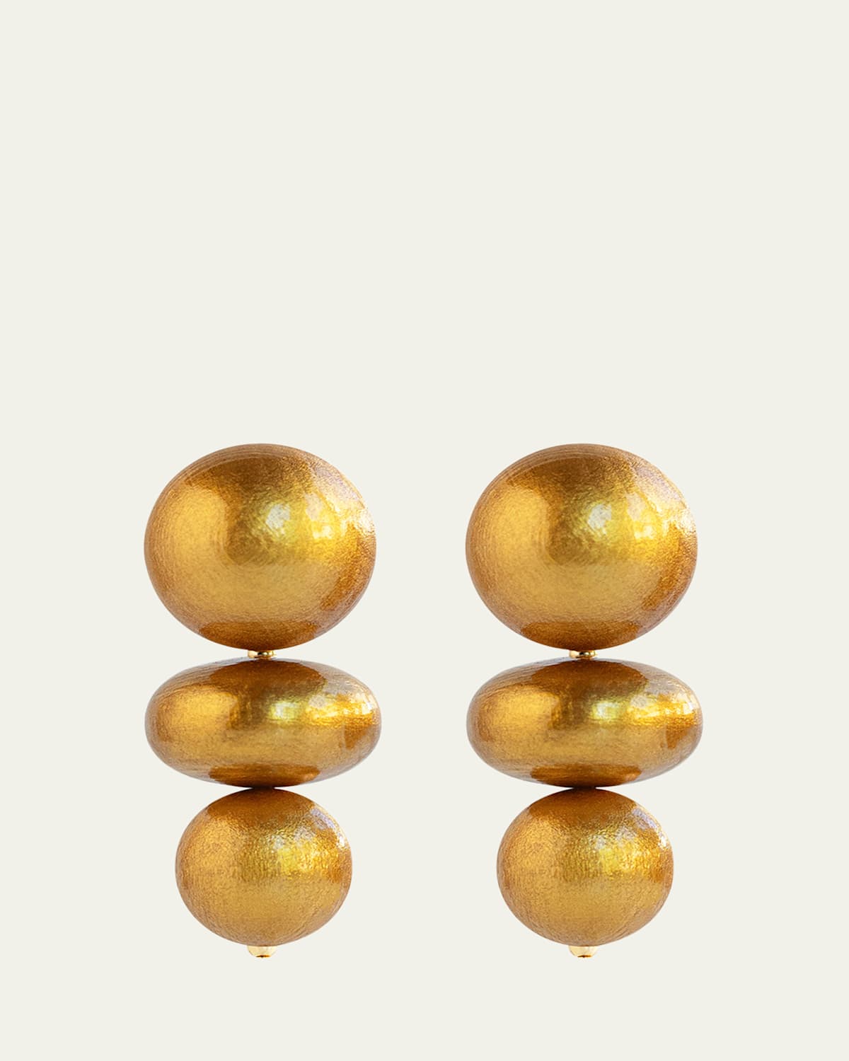 Nola Golden Saffron Earrings