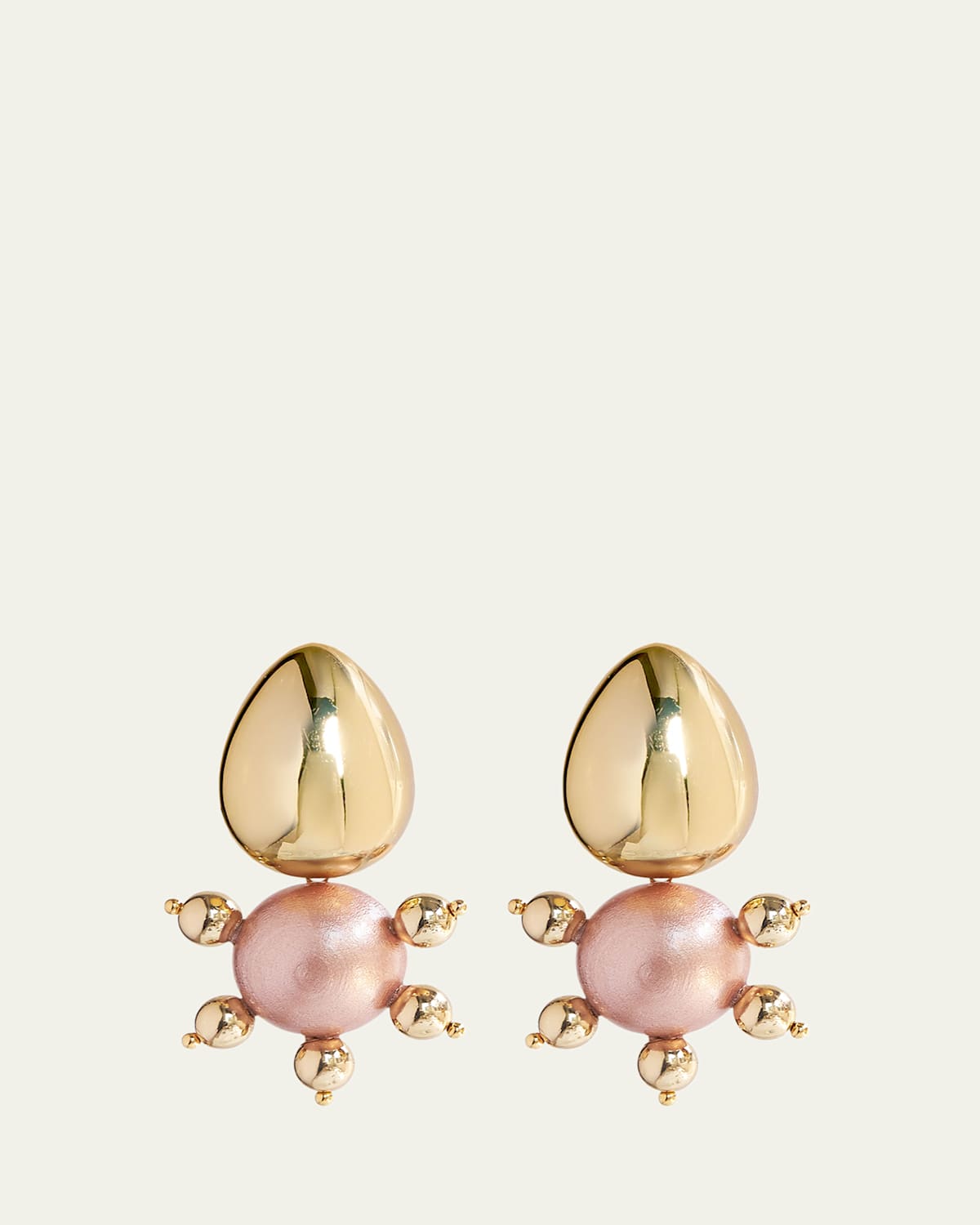 Saule Label Tulia Noble Blush Earrings
