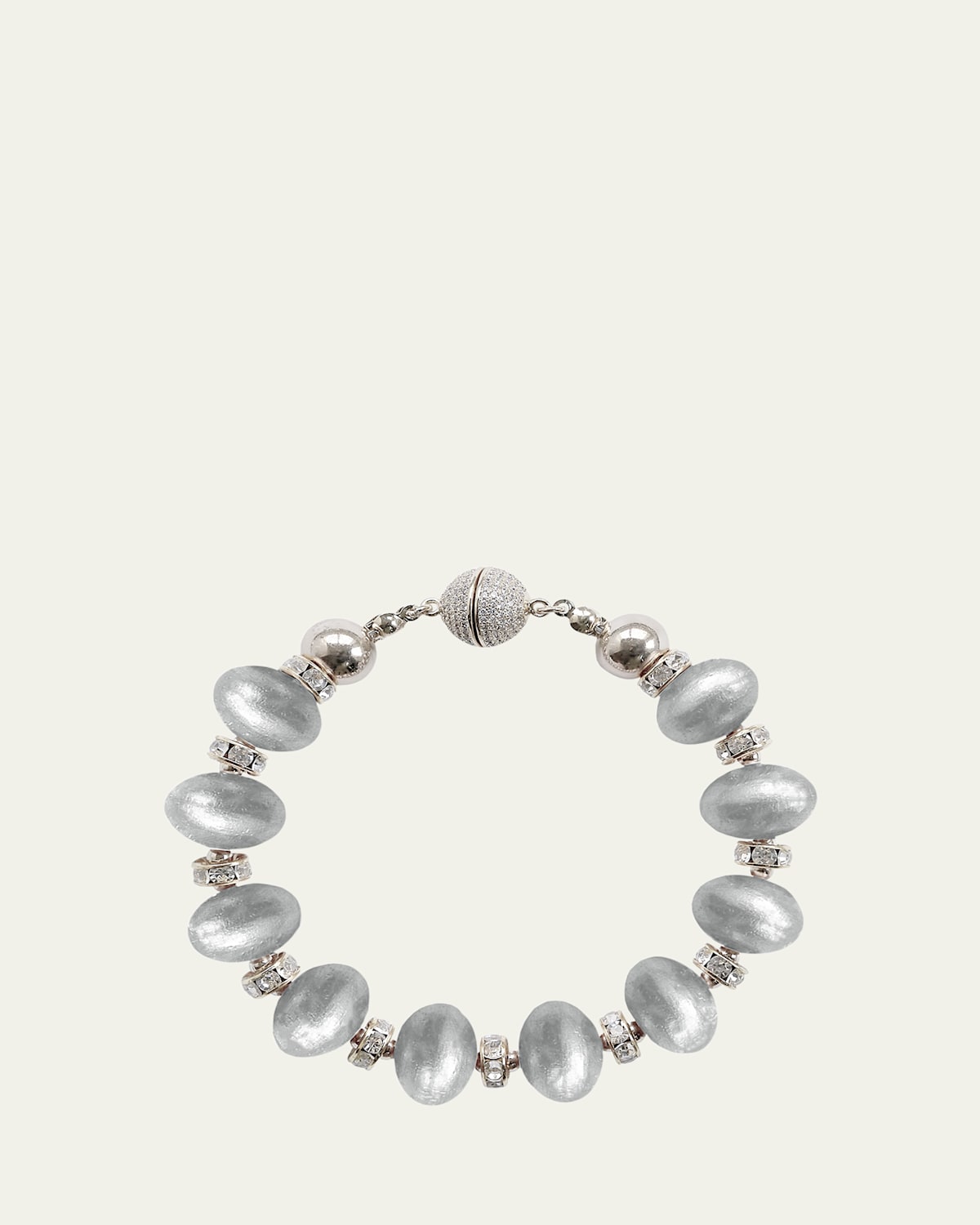 Mika Cloudy Sky Bracelet, 8.5"L