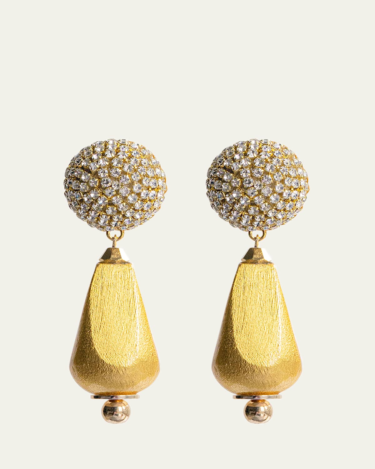 Dalia Earrings in Gilded Gold