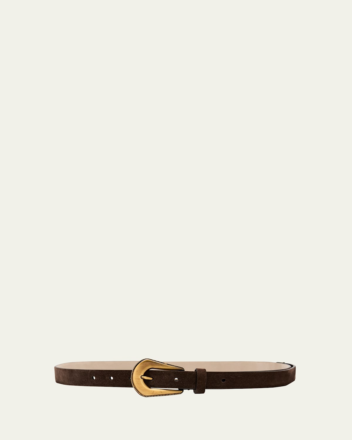 Brunello Cucinelli Western Braided Suede Belt