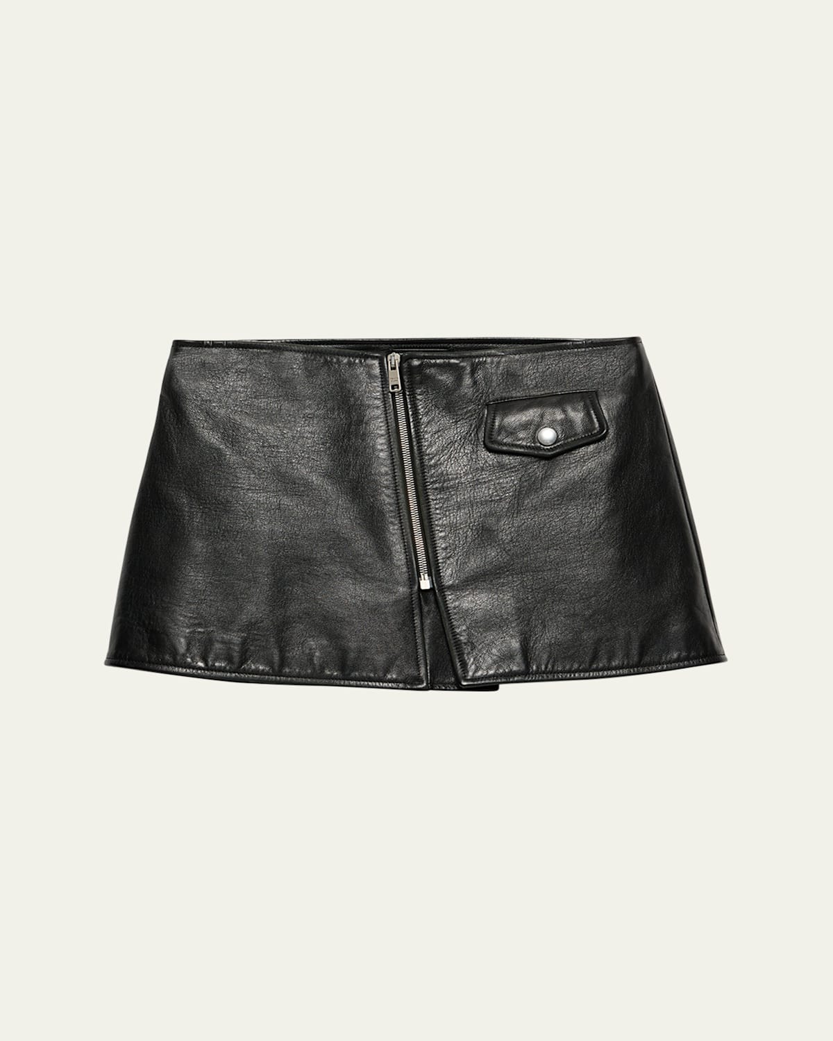 Leather Mini Skirt