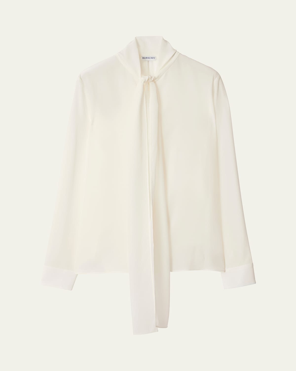 Neck Scarf Silk BLouse