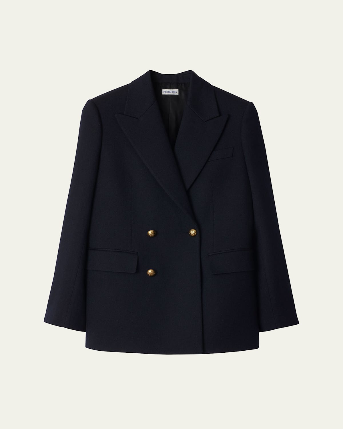 Burberry Double-Breasted Wool Jacket