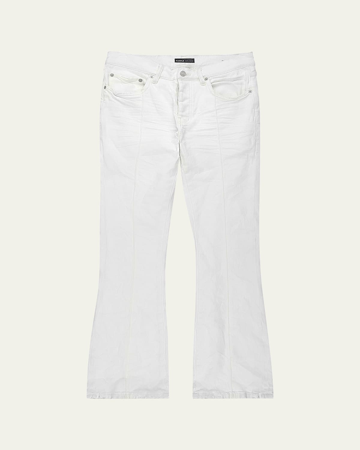Men's Pintuck Flare Jeans
