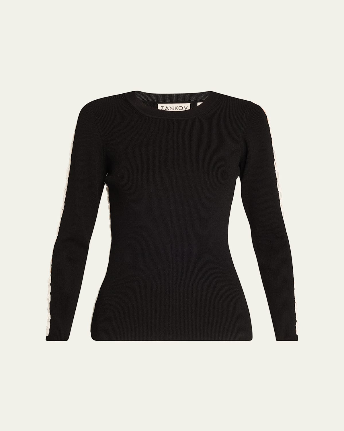 Zankov Issimo Cutout Top In Black