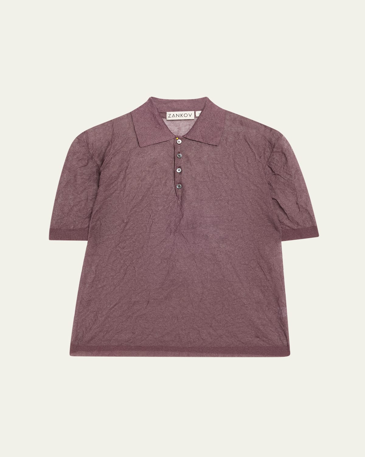 Luke Crinkle Polo Shirt