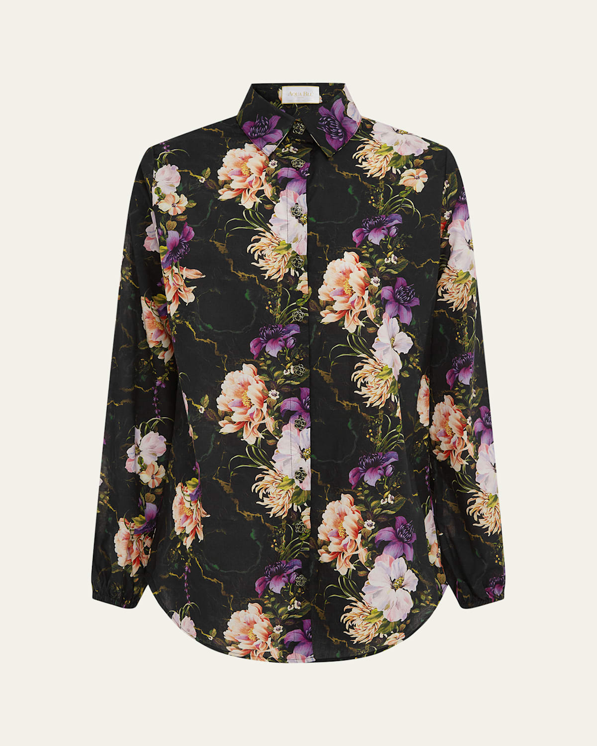 Aqua Blu Australia Odilia Beach Shirt In Multi