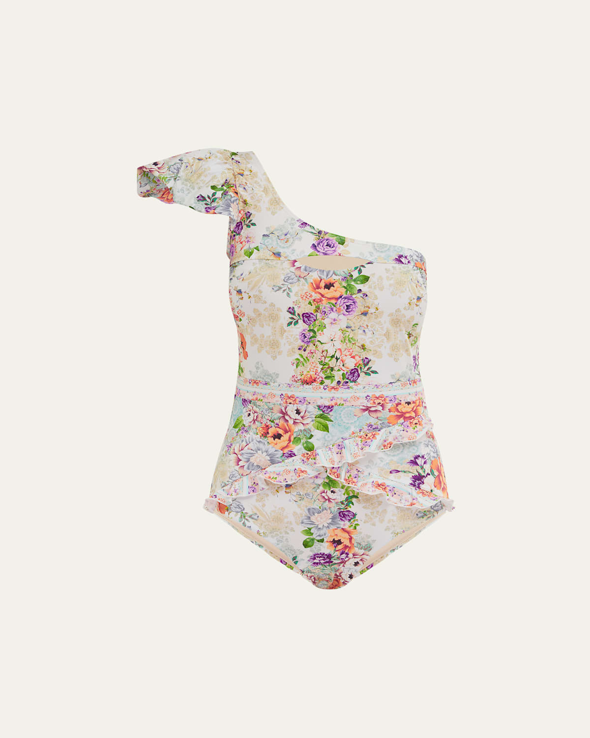 Monroe Asymmetric One-Piece Swimsuit