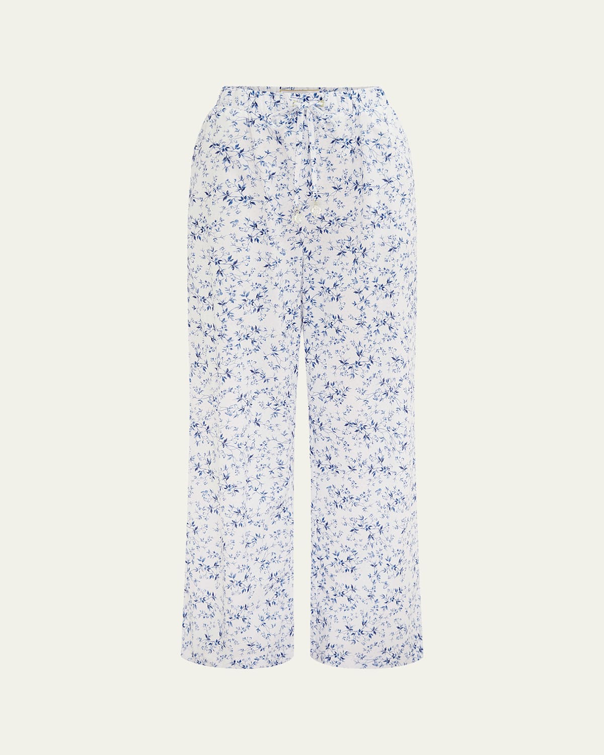 Shop Aqua Blu Australia Linen Resort Pants In Multi