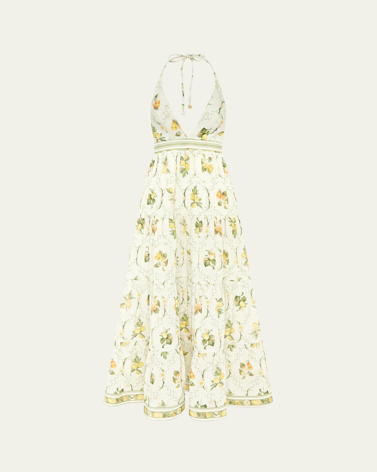 Jacinta Backless Halter Maxi Dress