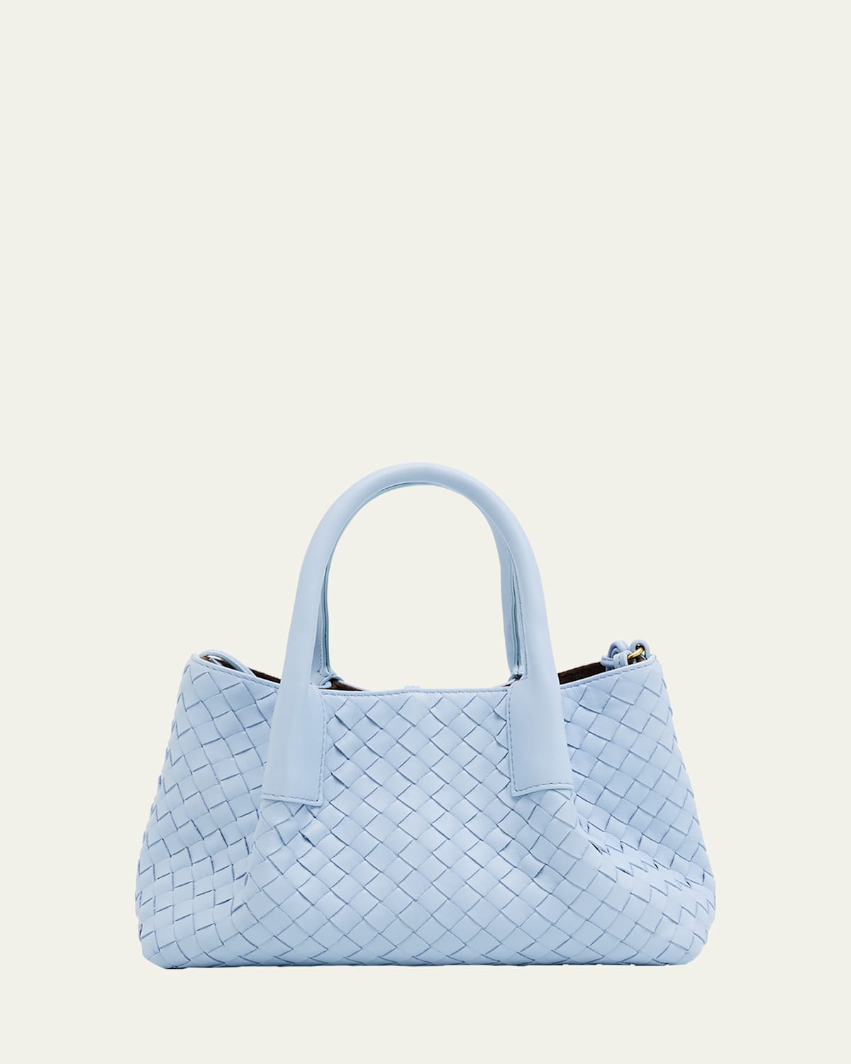 Bottega Veneta Small Pinacoteca Shoulder Bag In Lunar Fondant
