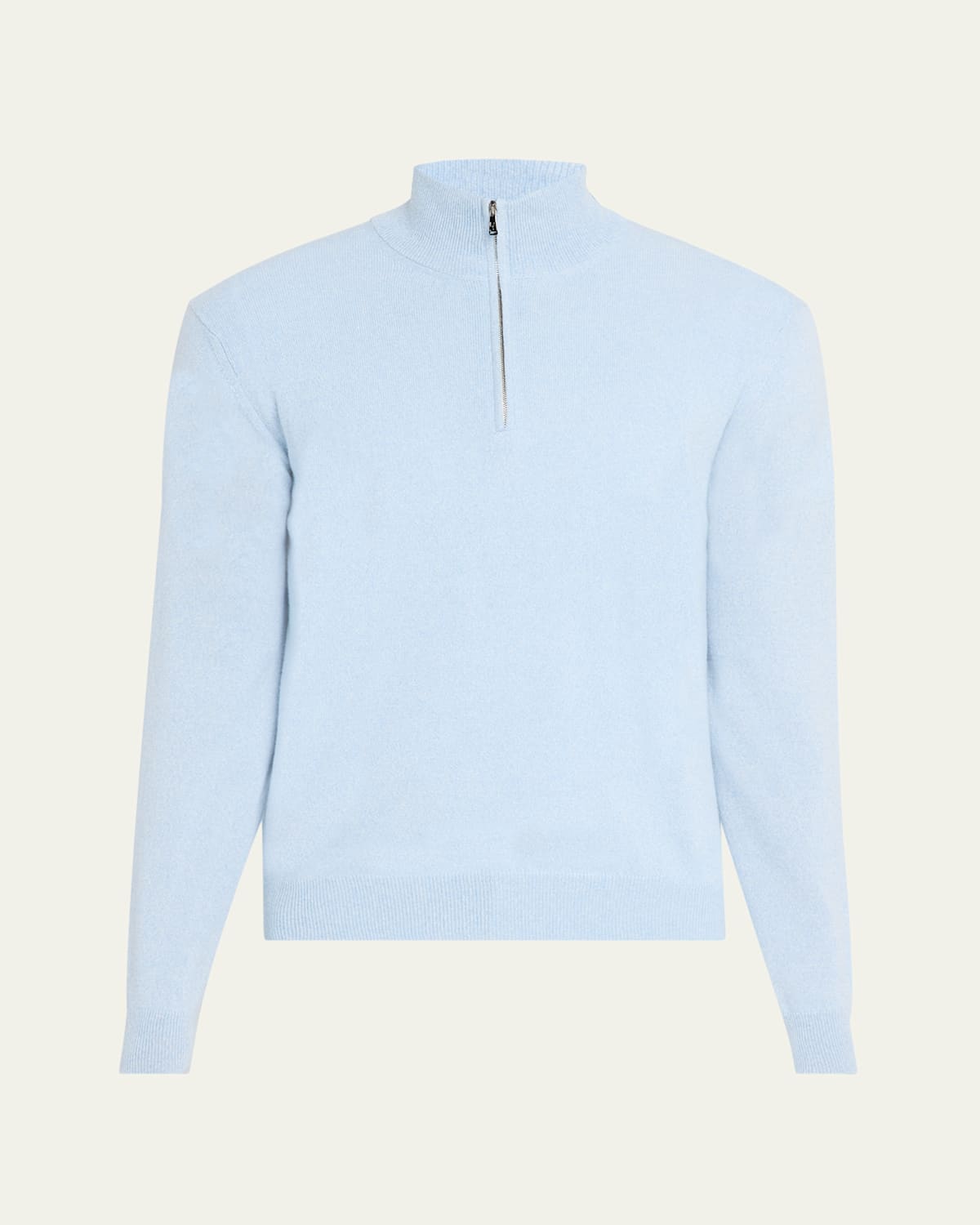 Men's Cashmere Half-Zip Sweater