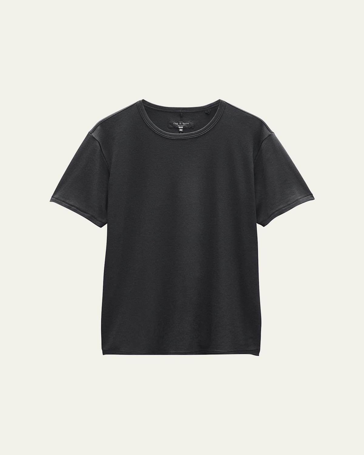 Rag & Bone Men's Pure Pima T-shirt In Black