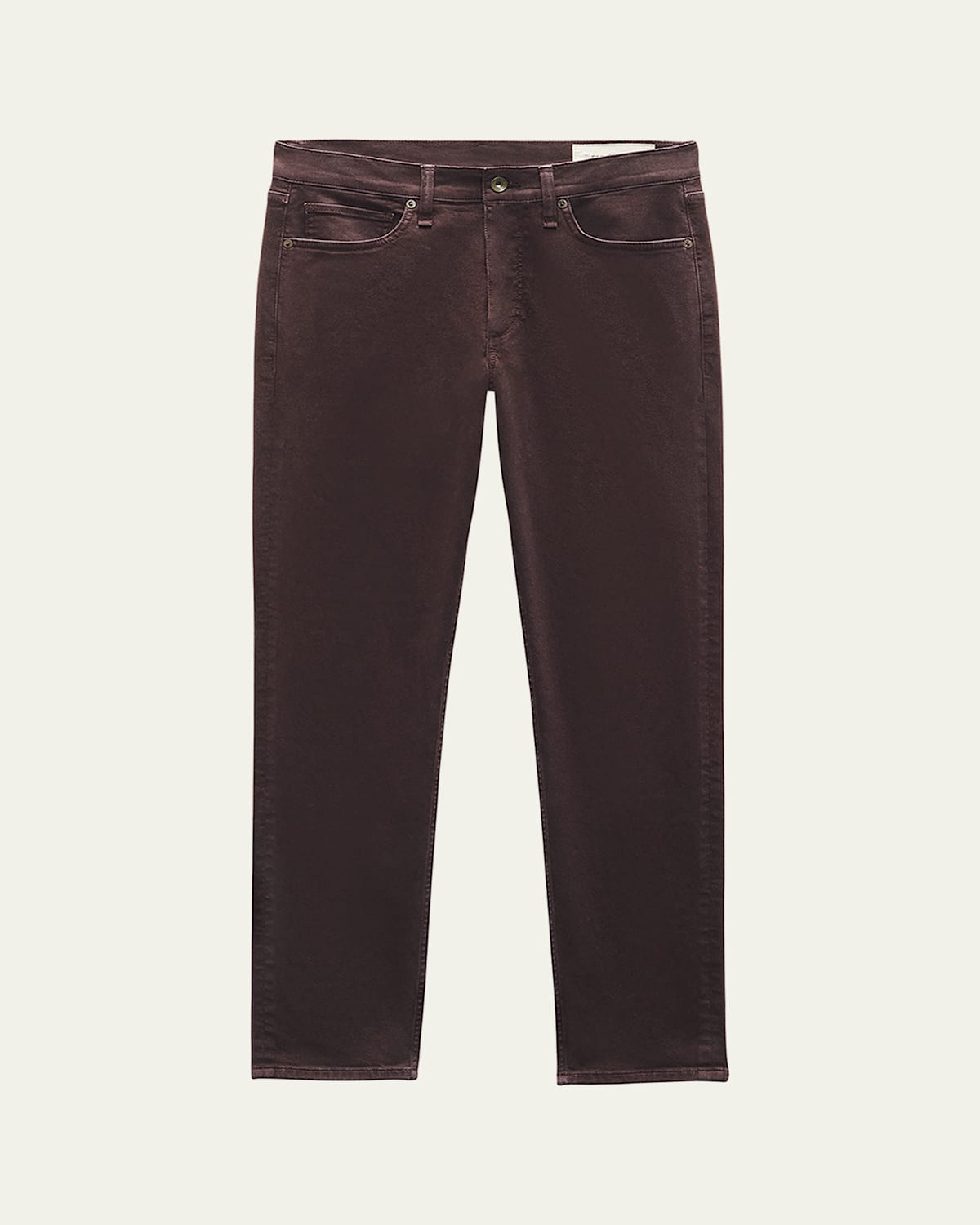 Rag & Bone Men's Fit 2 Aero Stretch Jeans In Dark Red