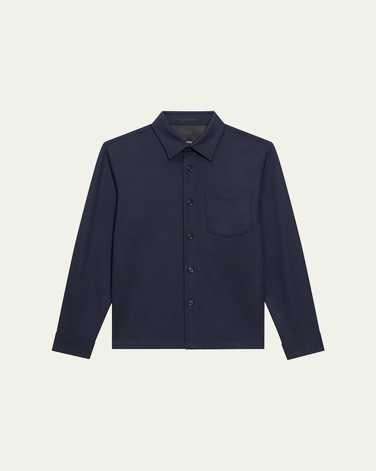 Theory City Coach Stretch-nylon Jacket In Eclipse