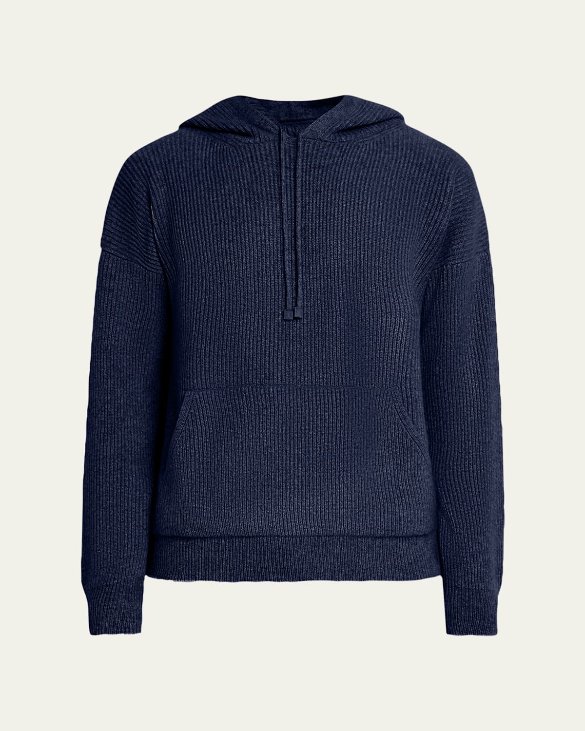 Men's Cashmere English Rib Hoodie
