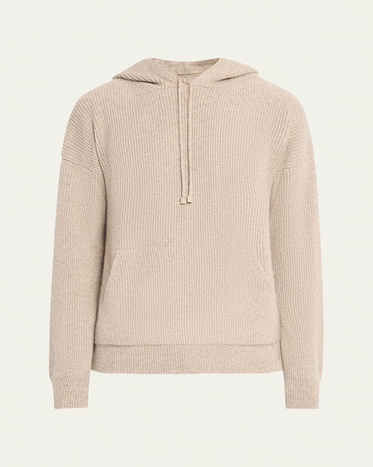 Men's Cashmere English Rib Hoodie