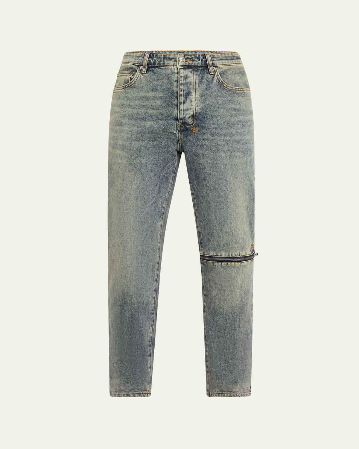 Shop Ksubi Men's Chitch Stage Dive Caged Jeans In Denim