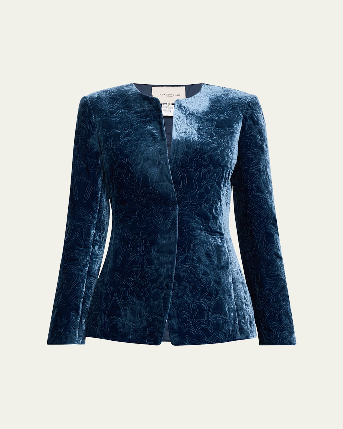 Tailored Baroque-Embroidered Jacket
