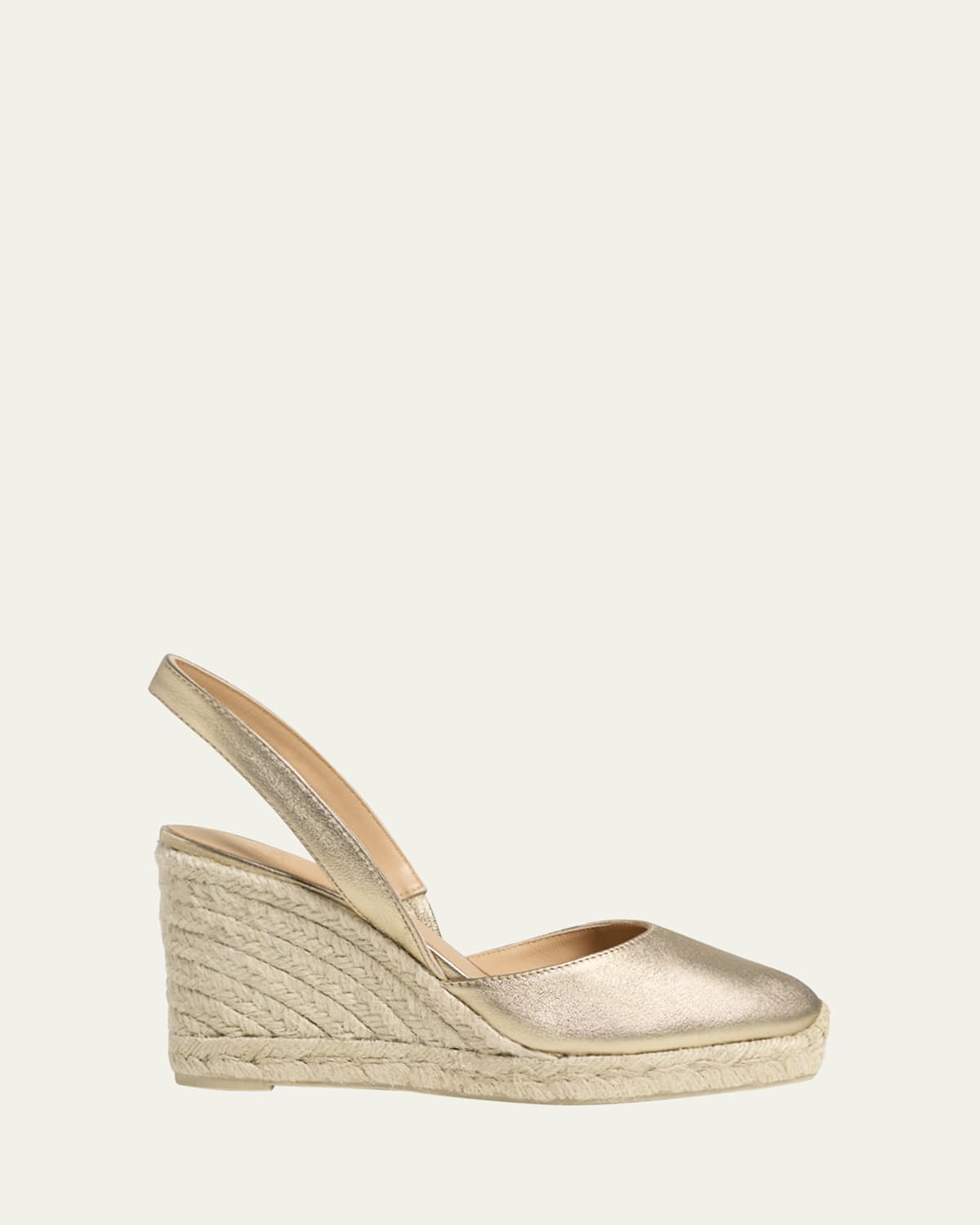 Castaner Carissa Metallic Leather Wedge Espadrilles | Thumbnail 11 Castaner Carissa Metallic Leather Wedge Espadrilles | Thumbnail 11