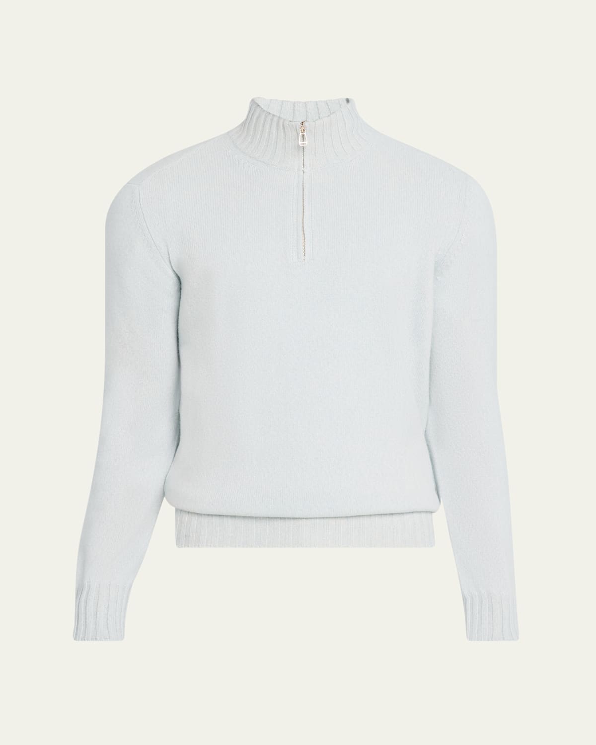 Men's Cashmere Half-Zip Sweater