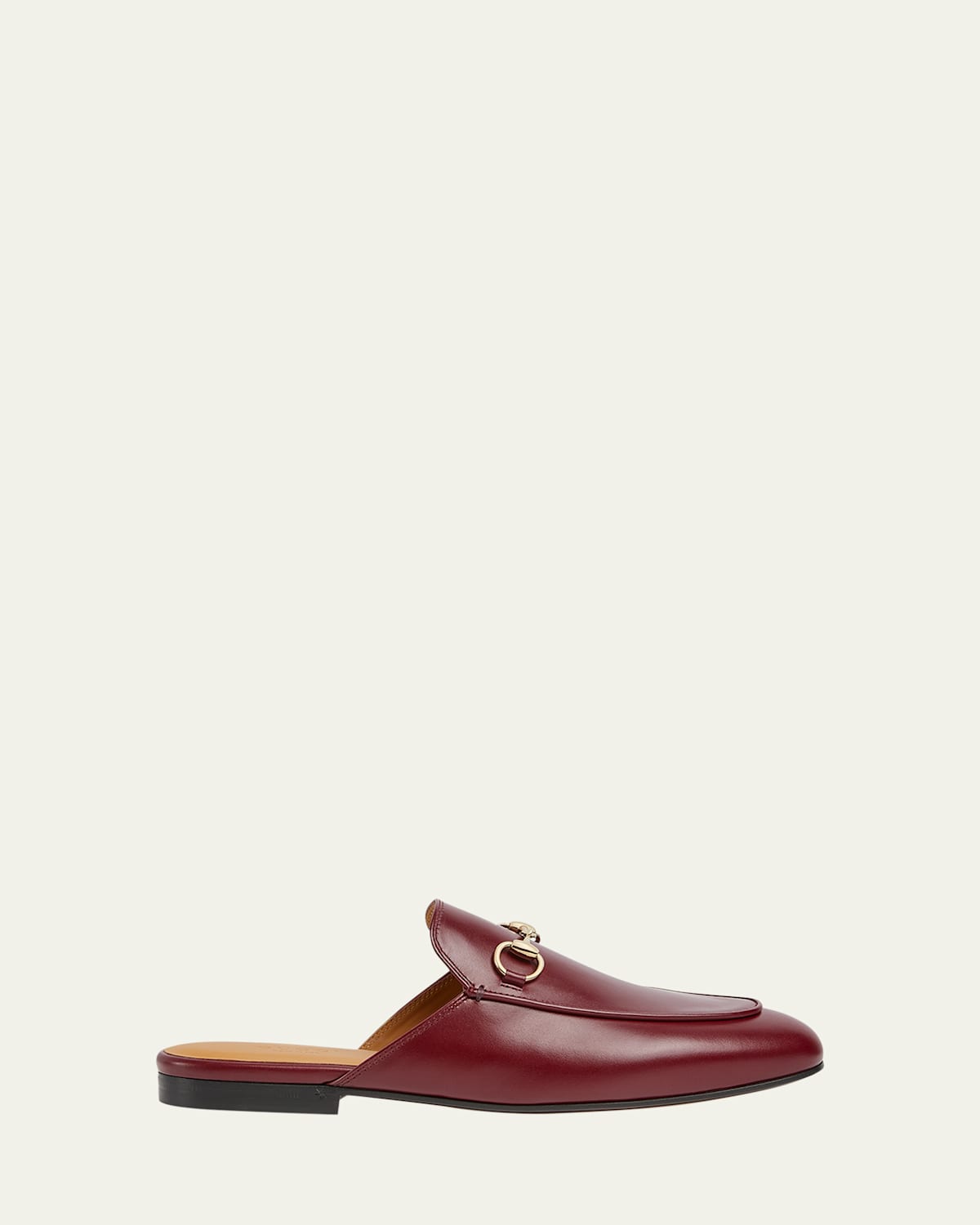 Gucci Princetown Leather Mules