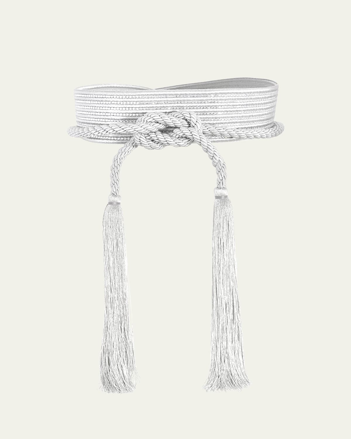Corded Wrap Crystal Belt