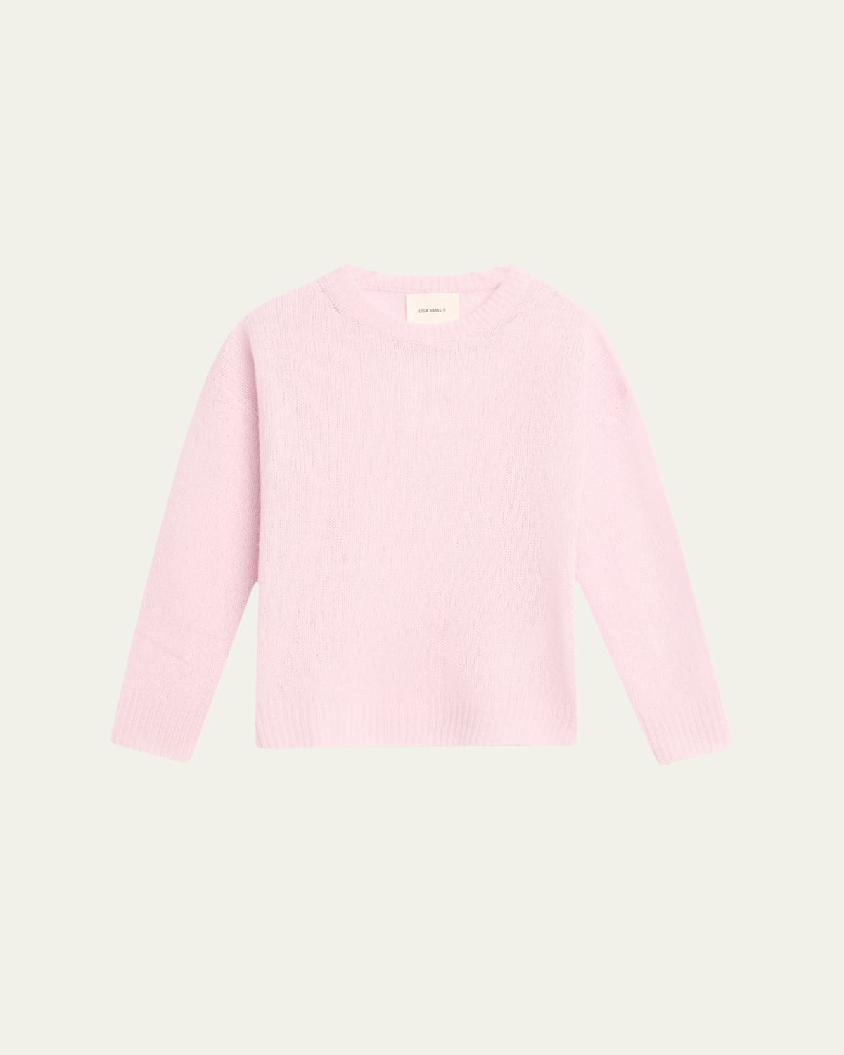 Lisa Yang Lova Cashmere-silk Sweater In Dahlia